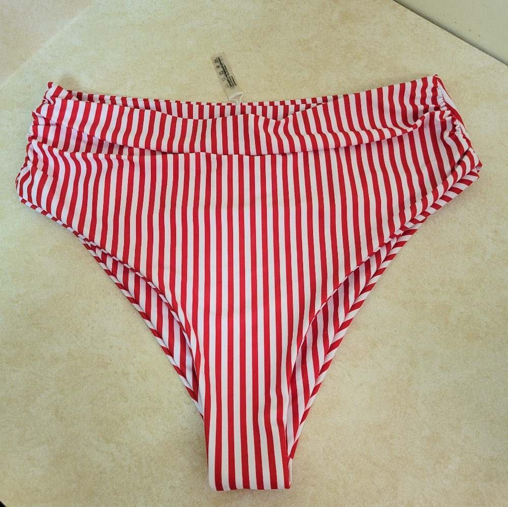 Zaful high waisted bikini bottoms sz XL